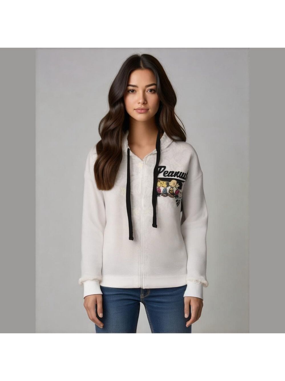 peanuts hoodie size xs
